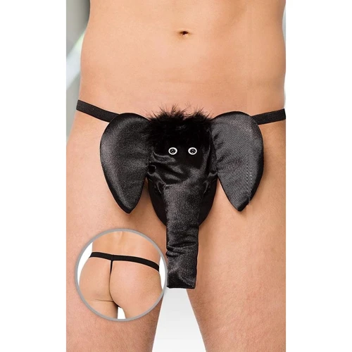 Мужские трусы SoftLine - Thong 4416, S-L (black)