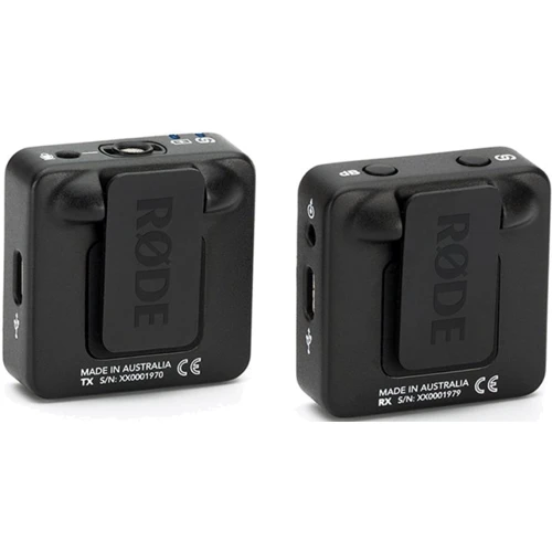 Микрофон RODE Wireless GO (234356): Тип преобразователя Конденсаторный