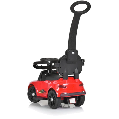 Дитячий електромобіль-толокар 2в1 Bambi Mercedes червоний (M 4855LR-3)
