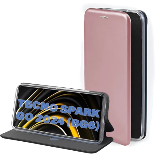Чехол для телефонов BeCover Book Exclusive Pink for Tecno Spark Go 2024 (BG6) (711258)