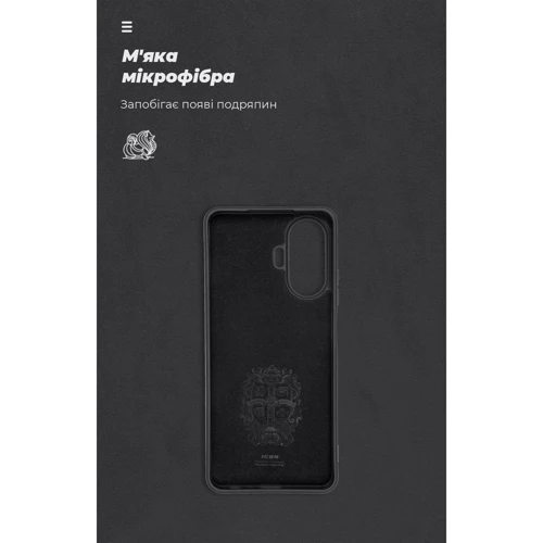 Чехол для телефонов ArmorStandart ICON Case Black for Realme C55 (ARM70911) фото 6