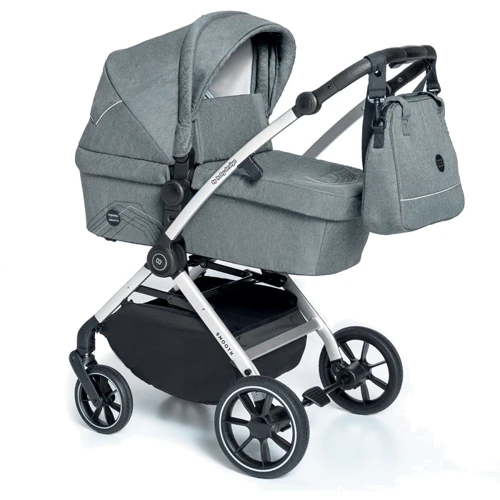 Коляска 2 в 1 Baby Design Smooth (07 Gray) фото 14