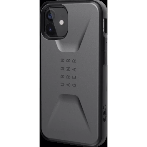 Чехол для iPhone Urban Armor Gear UAG Civilian Silver (11234D113333) for iPhone 12 mini: Материалы силикон