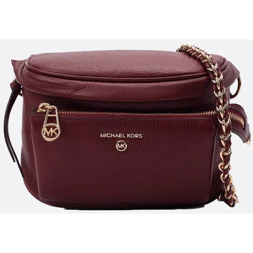 Жіноча сумка Michael Kors Slater Md Sling Pack Msgr бордова (30T0G04M6L950): Стать Женский