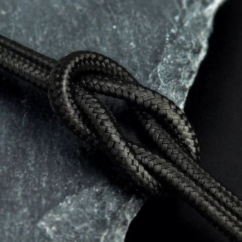 Кабель Baseus USB Cable to Lightning Halo Data 2.4A 25cm Black (CALGH-D01) фото 6