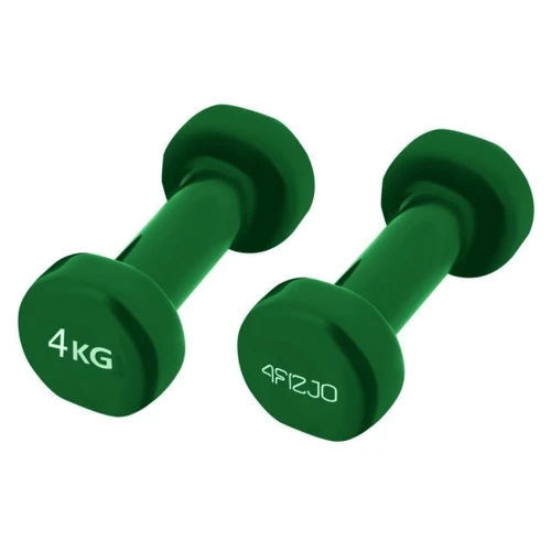 Гантель 4FIZJO 4FJ0209 виниловые 2 x 4 кг: Количество гантелей, шт 2