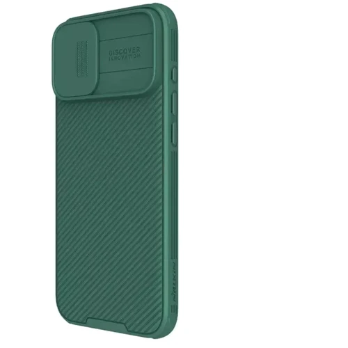 Чохол для iPhone Nillkin CamShield Pro Deep Green для iPhone 16: Матеріали пластик