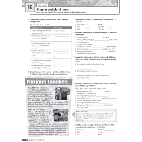 Solutions 3rd Edition Elementary: Workbook (Ukrainian Edition): Количество страниц 128