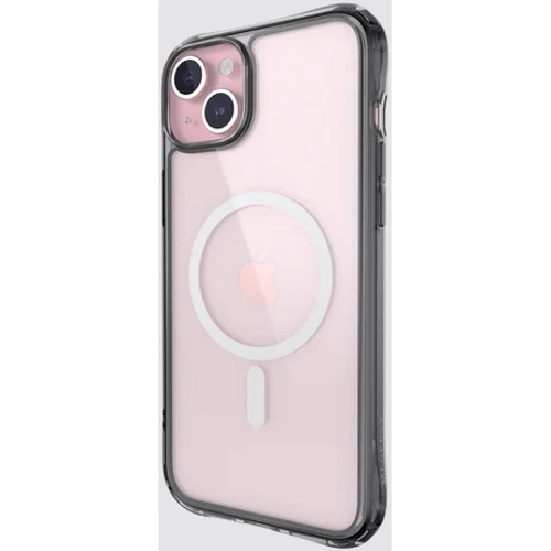 Чехол для iPhone SwitchEasy Alos MagSafe Case Transparent/Smoke (MPH561011TR23) for iPhone 15: Материалы поликарбонат и полиуретан