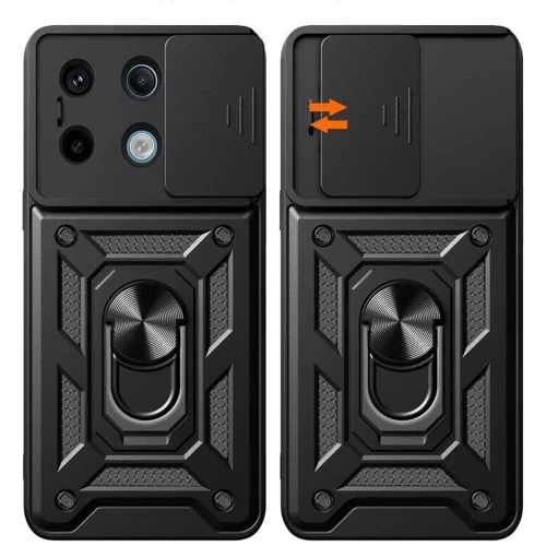 Чохол для телефона BeCover Military Black для Xiaomi Redmi Note 13 Pro 5G (710693): Тип накладка на заднюю часть