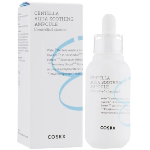 Cosrx Hydrium Centella Aqua Soothing Ampoule Успокаивающая сыворотка с экстрактом центеллы 40 ml