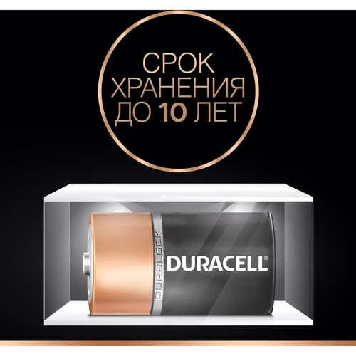 Батарейки Duracell Basic D алкалінові 1.5V LR20 2шт. (5000394052512) фото 4