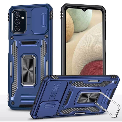 Чехол для телефонов Mobile Case Camshield Army Ring Navy for Samsung A245 Galaxy A24 4G / M346 Galaxy M34 5G