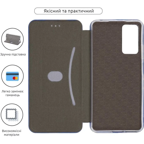 Чехол для телефонов ArmorStandart G-Case Blue for Xiaomi Redmi Note 12 Pro 4G (ARM67767): Тип чехол-книжка