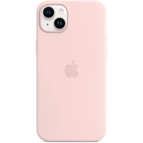 Чохол для iPhone Apple for iPhone 14 Plus Silicone Case with MagSafe Chalk Pink (MPT73) : Тип чохла накладка на заднюю часть