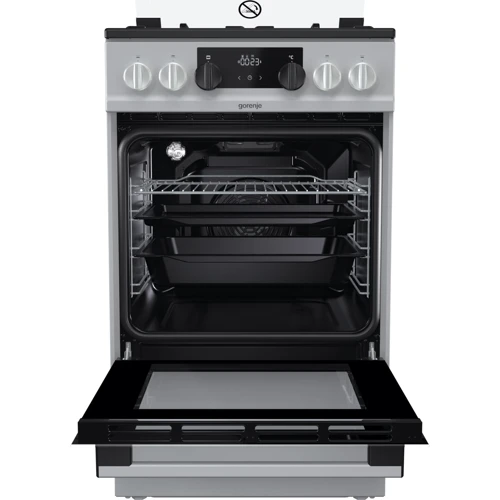 Плита комбинированная Gorenje K5341SH: Управление механическое, электронное