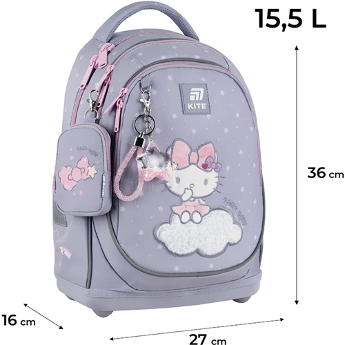 Рюкзак Kite HK25-724S Education 724 Hello Kitty: Стать дитини Для девочек