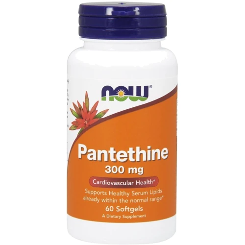 NOW Foods Pantethine 300 mg Softgels 60 caps