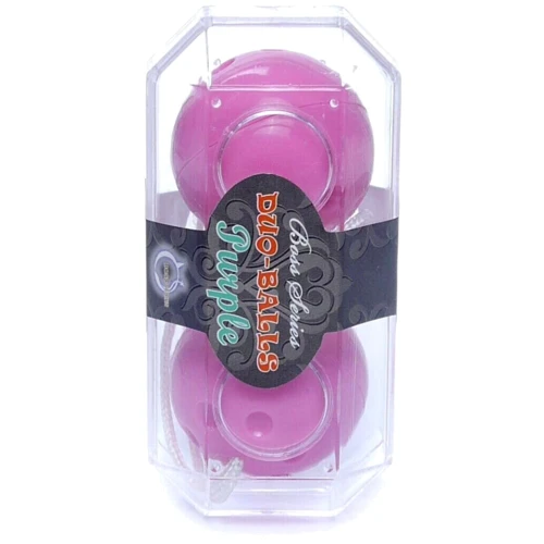 Вагинальные шарики Duo balls Purple, BS6700028