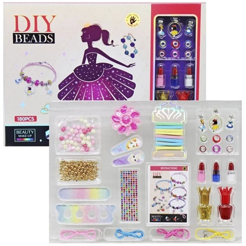 Набір для створення прикрас Mic Принцеси, 180 елементів (LD6029): Виробник Mic