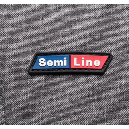 Рюкзак Semi Line Grey/Navy серый/синий (J4499-7): Тип ручки Плечевой ремень, Короткая ручка