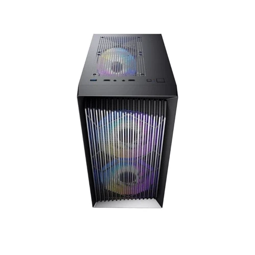 Корпус 1stPlayer BS-2-3F1-BK: Типоразмер Mini-Tower