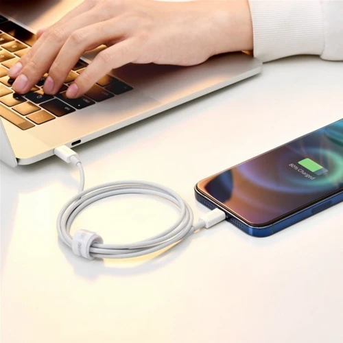 Кабель Baseus Cable USB-C to Lightning Superior Series PD 20W 1m White (CATLYS-A02) фото 8