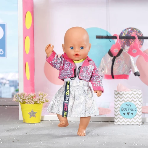 Набор одежды для куклы Baby Born - Прогулка по городу (43 cm) фото 6