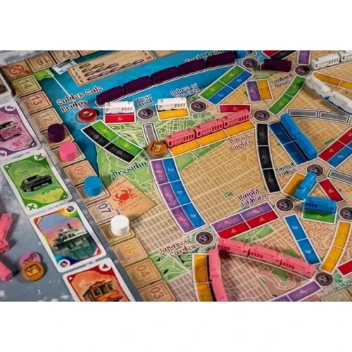 Настольная игра Days of Wonder Билет на поезд: Сан-Франциско (Ticket to Ride: San Francisco): Вид стратегические