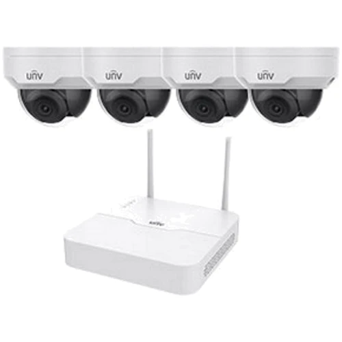 Комплект відеоспостереження Uniview KIT/NVR301-04LB-W/4*322SR3-VSF28W-D