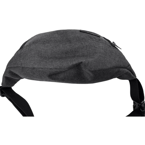 Мужская поясная сумка DNK Leather серая (DNK-Banan-col-10): Пол Мужской
