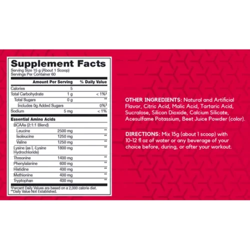 Амінокислота для спорту BSN Amino X EAAs 900 g / 60 servings / Watermelon: Смак Кавун