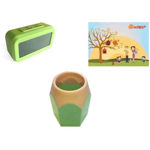 Подарок: Часы Mealux Green + KP-02 стаканчик Green + Коврик Mealux: Производитель Mealux+Evo-кids