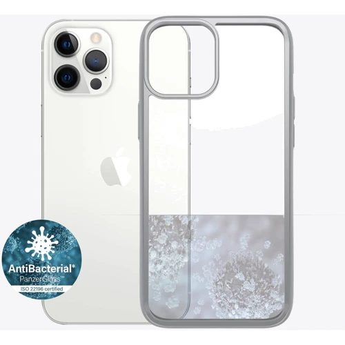 Чехол для iPhone PanzerGlass Clear Case Satin Silver for iPhone 12 Pro Max (0272) фото 5