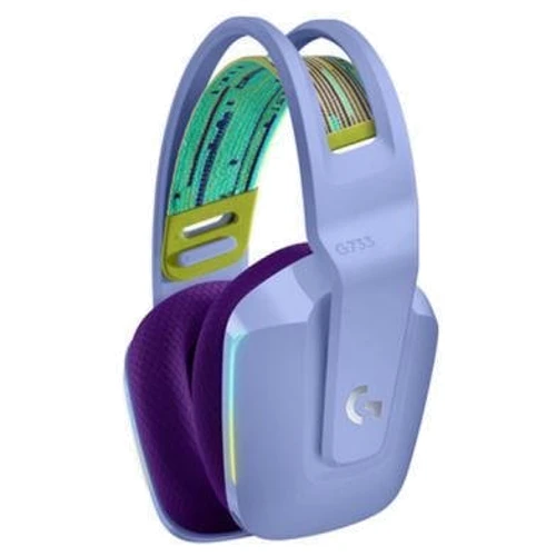 Наушники Logitech G733 Lightspeed Wireless RGB Gaming Headset Lilac (981-000890): Тип крепления оголовные