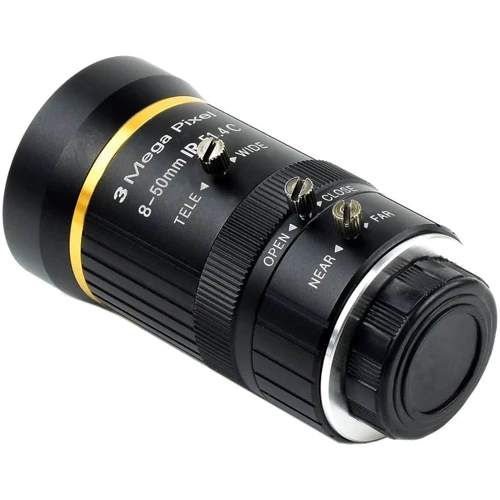 Об'єктив для фотоапарата Waveshare 8-50mm Zoom Lens for Pi Camera Module (18245) фото 5