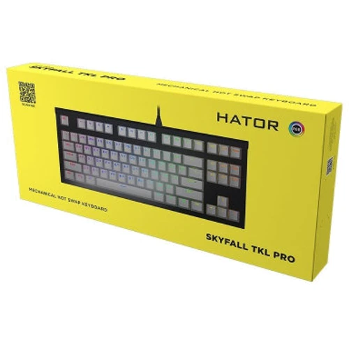 Клавиатура HATOR Skyfall TKL PRO Mint (HTK-659): Дополнительно подсветка клавиш