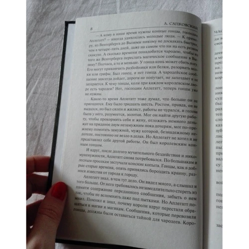 Комплект книг Відьмак: Останнє бажання + Меч призначення + Кров ельфів + Година презирства + Хрещення вогнем + Вежа ластівки + Володарка озера + Сезон гроз фото 19