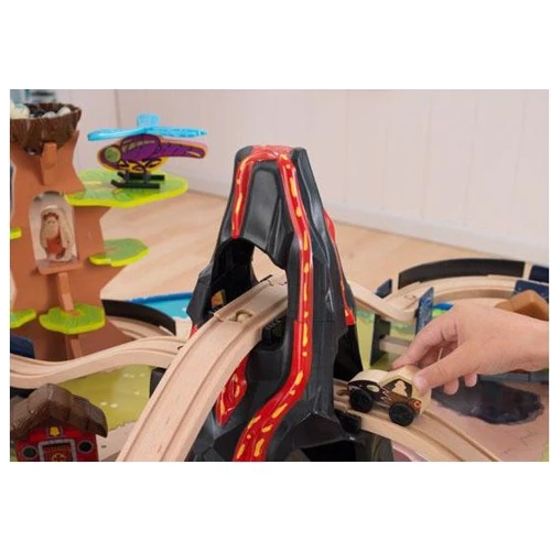 Залізниця KidKraft Dinosaur Train Set and Table (17961) фото 8