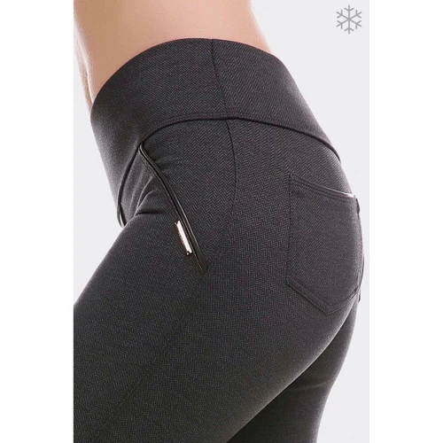 Леггинсы ArtStyleLeggings LSN-232B-40 40 черные: Посадка Средняя талия