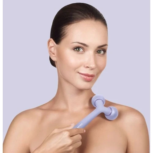 Массажер Звуковой ролик для лица и тела GESKE Sonic Facial & Body Roller 4 в 1 Purple (GK000041PL01)