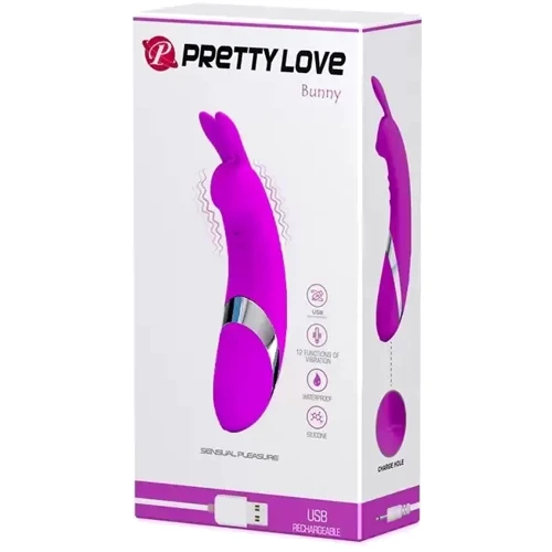 Стимулятор клитора LYBAILE PRETTY LOVE - Bunny, BI-014108-1