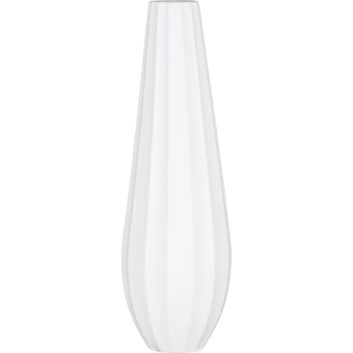 Ваза Ardesto Molize 8.5х27.5 см біла (AR3810W)