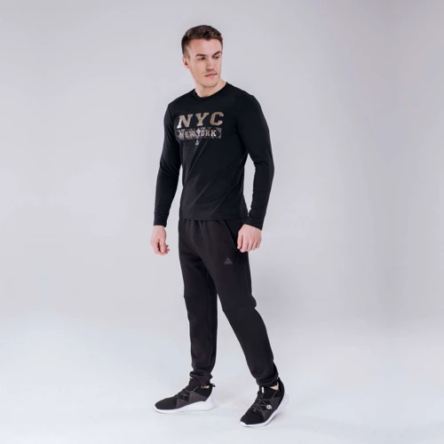 Спортивний лонгслів Peak FW683841-BLA L чорний: Країна виробник Китай