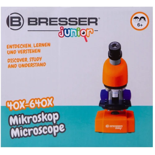 Мікроскоп Bresser Junior 40x-640x Orange (8851301) фото 16