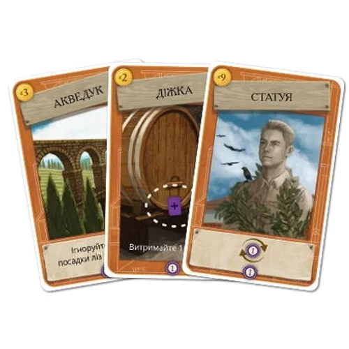Настольная игра Kilogames Виноделие. Тоскана (Viticulture Tuscany): Вид экономические