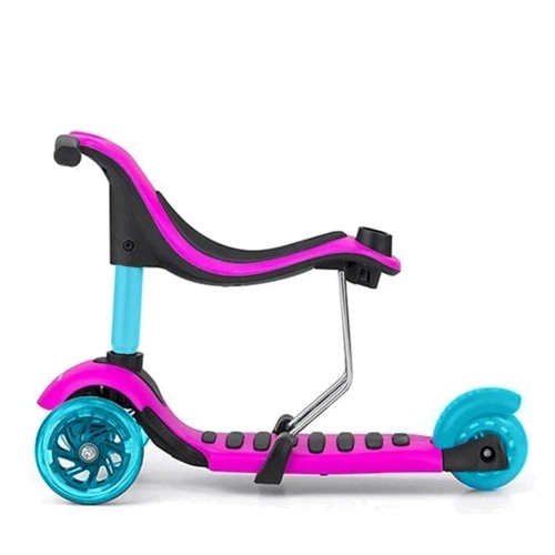 Самокат 3 в 1 Milly Mally Little Star Pink-Blue: Максимальная допустимая нагрузка, кг 50