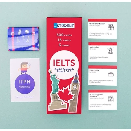 IELTS. English to English. English Flashcards Bands 7.0-8.5: Производитель English Student