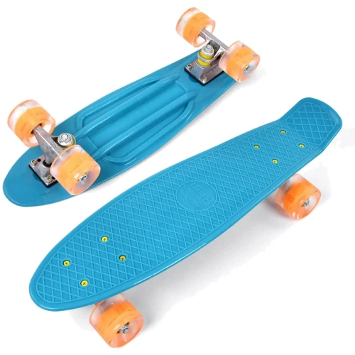 Пенни борд Best Board бирюзовый 55 см (3131)