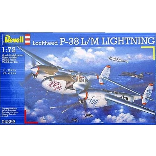 Важкий винищувач Revell Локхід P-38 «Лайтнінг» (RV04293)